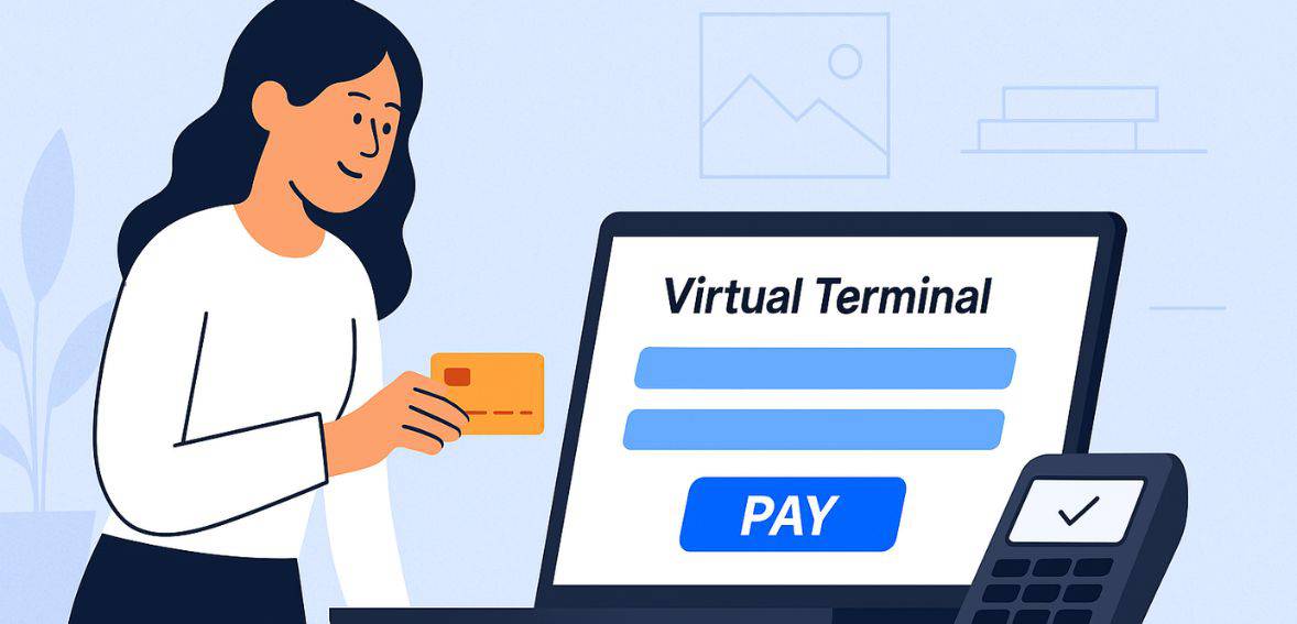 Offline payment with virtual terminal